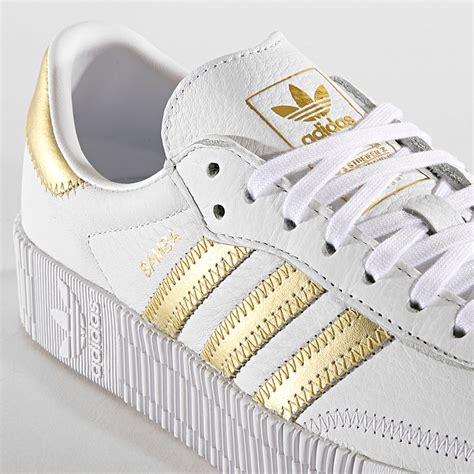 adidas sambarose weiß gold|Adidas sambarose men's.